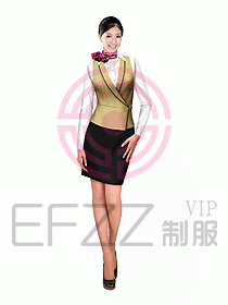 女職業(yè)裝馬夾設(shè)計(jì)圖185