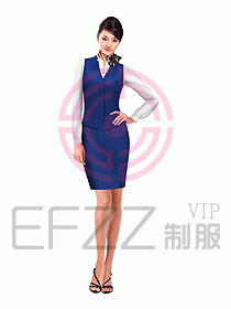 女職業裝馬夾設計圖187