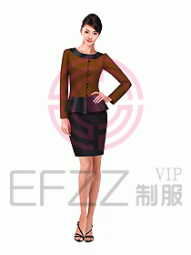 秋冬女職業(yè)裝設計圖405