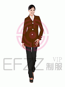 秋冬女職業裝設計圖412