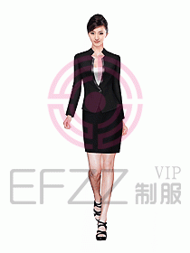 秋冬女職業裝設計圖434