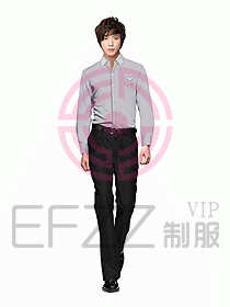 男裝長袖襯衫設計圖160