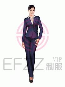 秋冬女職業裝設計圖503