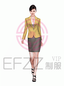 秋冬女職業裝設計圖511