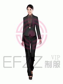 秋冬女職業裝設計圖514