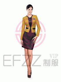 秋冬女職業裝設計圖517