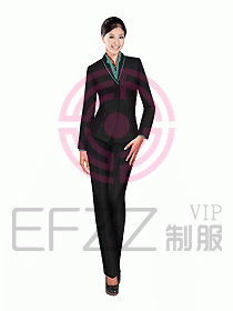 秋冬女職業裝設計圖543