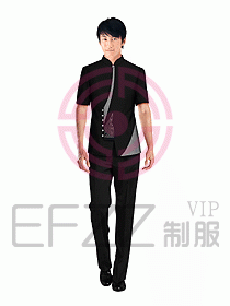 酒店中餐服務員制服設計圖962