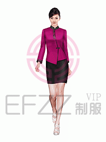 酒店中餐服務員制服設計圖965