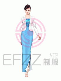 酒店西餐咨客制服設計圖255