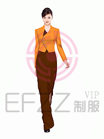 酒店西餐咨客制服設計圖267