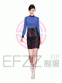 西餐服務員制服設計圖601