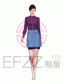 西餐服務員制服設計圖611