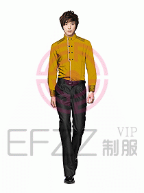 西餐服務員制服設計圖612