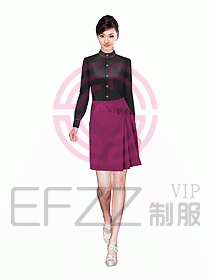 西餐服務員制服設計圖616
