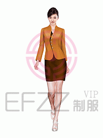 西餐服務員制服設計圖618