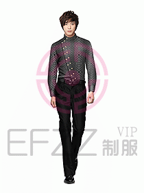 西餐服務員制服設計圖641