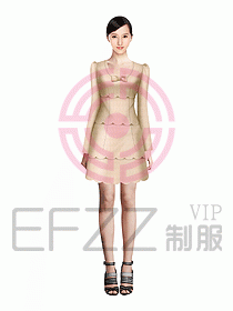 珠寶營業員制服設計圖889