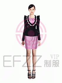 珠寶營(yíng)業(yè)員制服設(shè)計(jì)圖905