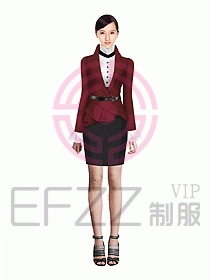 珠寶營業(yè)員制服設(shè)計(jì)圖917