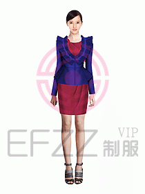 珠寶營業(yè)員制服設(shè)計(jì)圖954