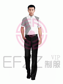 酒店部門經理西服設計圖207