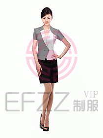 酒店部門經理西服設計圖210