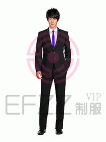 酒店部門經(jīng)理西服設(shè)計圖217