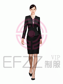 酒店部門經理西服設計圖223