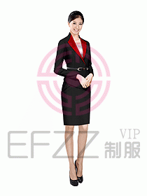 酒店部門經理西服設計圖226