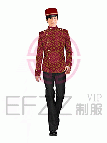 酒店門童制服設計圖595