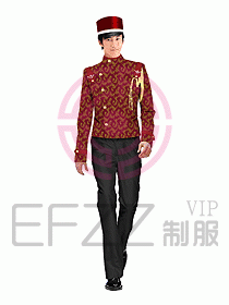 酒店門童制服設計圖597
