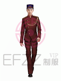 酒店門童制服設(shè)計圖604