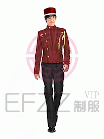酒店門童制服設(shè)計(jì)圖609