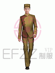 酒店門童制服設計圖611