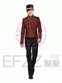 酒店門童制服設計圖615