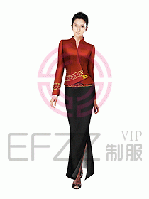 中餐迎賓制服設(shè)計圖517