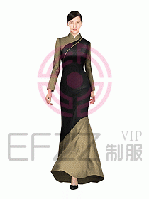 中餐迎賓制服設(shè)計圖518