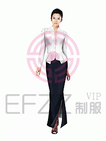 西餐咨客制服設計圖277