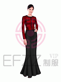 西餐咨客制服設(shè)計(jì)圖281