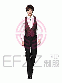 西餐服務員制服設計圖658