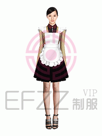 酒店西餐服務(wù)員制服673