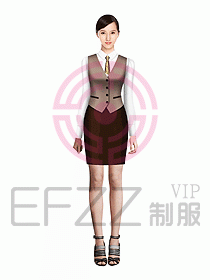 酒店西餐服務員制服694