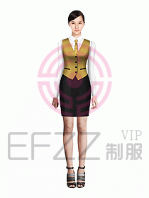 酒店西餐服務員制服695