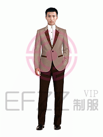 酒店經(jīng)理職業(yè)裝西服253