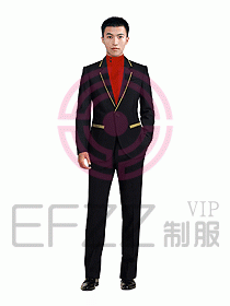 酒店經理職業裝西服266
