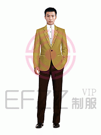 酒店經(jīng)理職業(yè)裝西服285