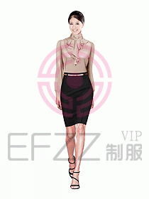 女職業(yè)裝長袖襯衫設(shè)計圖141