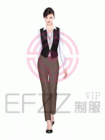 女職業裝馬夾設計圖211