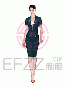 女職業裝夏裝設計圖202